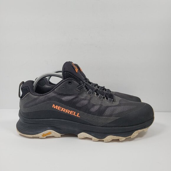 Merrell Moab Speed Men's Black Hiking Shoes J135399 US Size 12 - Picture 1 of 8
